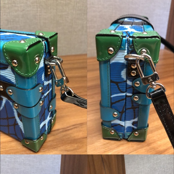 Louis Vuitton Aqua Epi 16’ cruise petite Malle bag - Picture 7 of 8